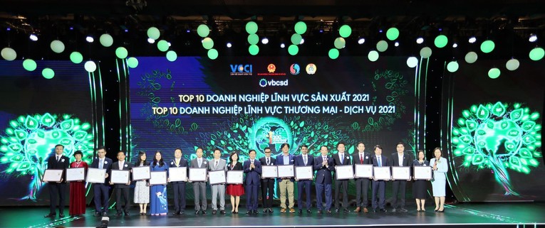 Lễ c&ocirc;ng bố Doanh nghiệp bền vững tại Việt Nam (CSI 2021), s&aacute;ng 9/12