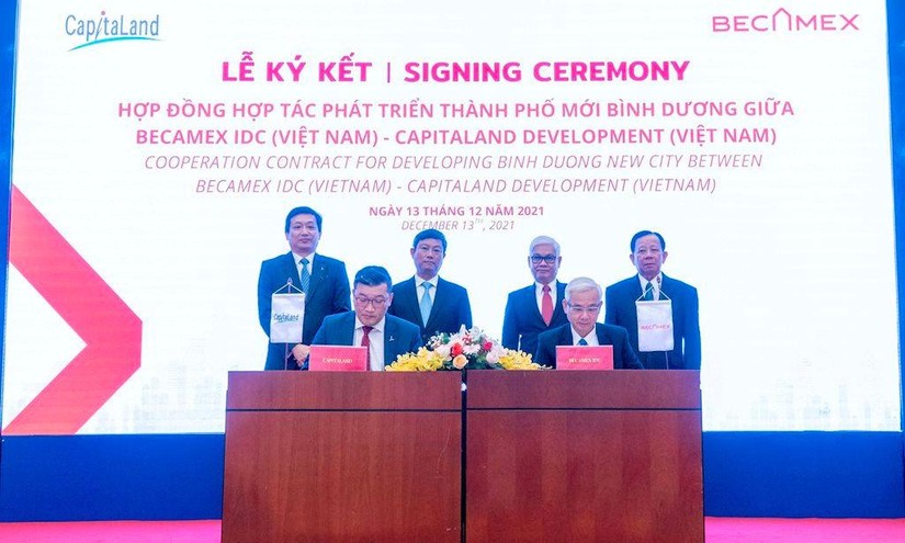 CapitaLand &amp;amp;quot;bắt tay&amp;amp;quot; Becamex IDC x&acirc;y dự &aacute;n nh&agrave; ở hơn 18.000 tỷ tại B&igrave;nh Dương