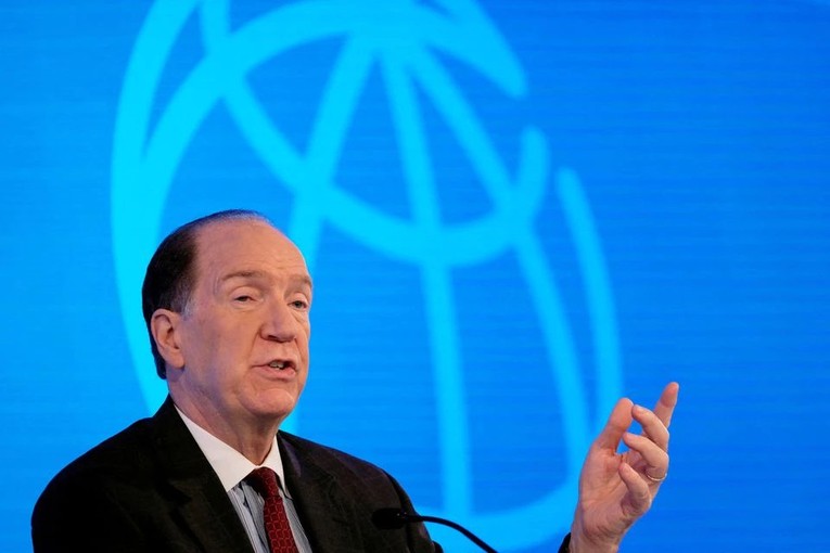 Chủ tịch Ng&acirc;n h&agrave;ng Thế giới David Malpass. Ảnh: Reuters