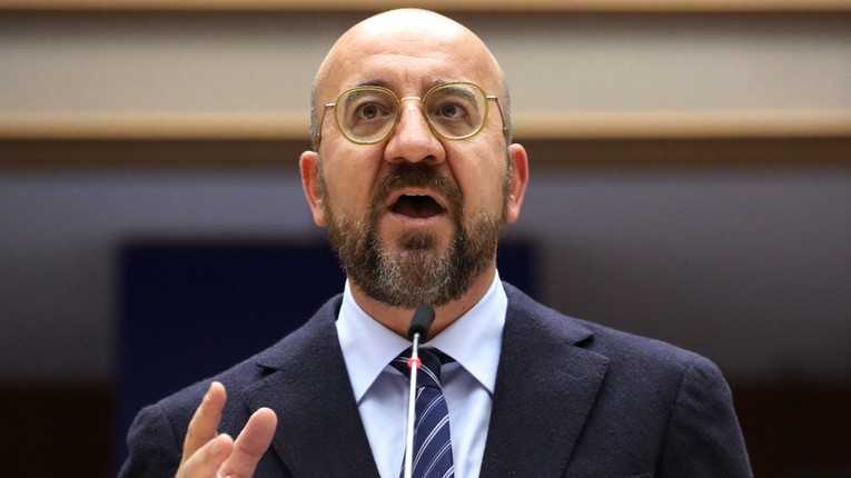 Chủ tịch Hội đồng ch&acirc;u &Acirc;u Charles Michel. Ảnh: AFP