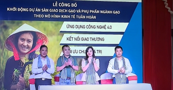 Khởi động dự án Sàn giao dịch điện tử gạo và phụ phẩm ngành gạo