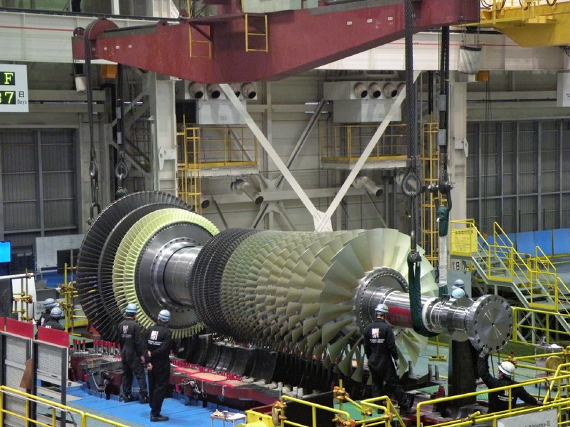 Turbine kh&iacute; do Mitsubishi Heavy Industries sản xuất