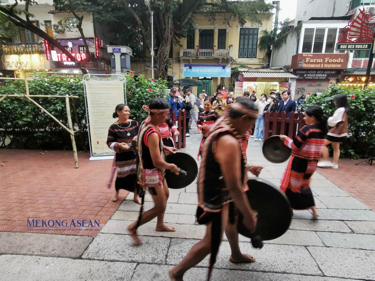 Di sản văn hóa phi vật thể Cồng chiêng Tây Nguyên vang vọng đất Thủ đô