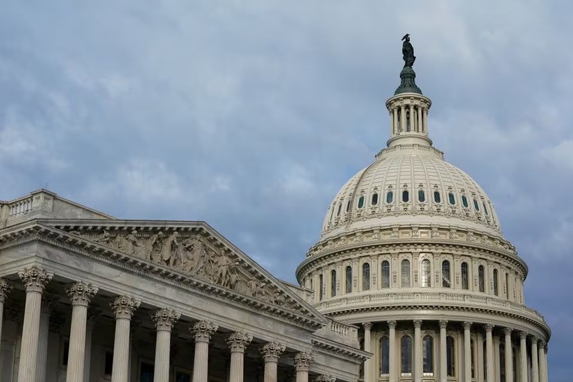 T&ograve;a nh&agrave; Quốc hội Mỹ tại Washington. Ảnh: Reuters