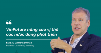 Giáo sư Daniel Kammen: &apos;VinFuture nâng vị thế các nước đang phát triển&apos;