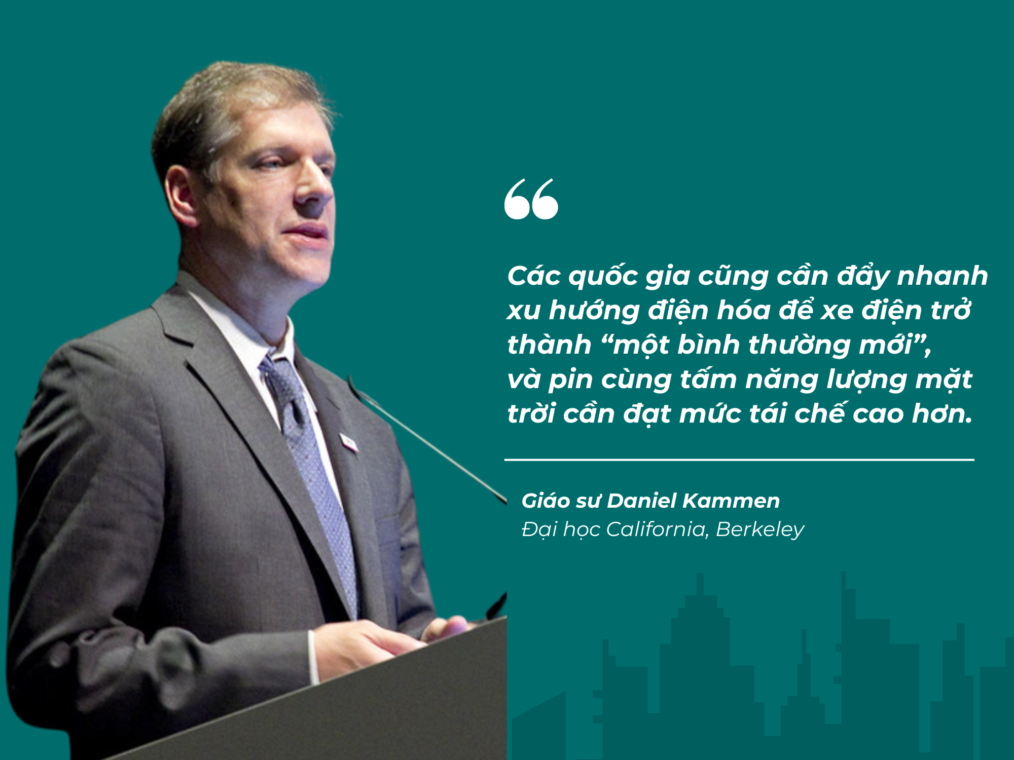 Giáo sư Daniel Kammen: 'VinFuture nâng vị thế các nước đang phát triển'