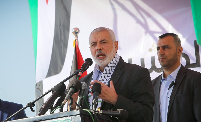 &Ocirc;ng Ismail Haniyeh &ndash; người đứng đầu Bộ Ch&iacute;nh trị Hamas. Ảnh: Flash90