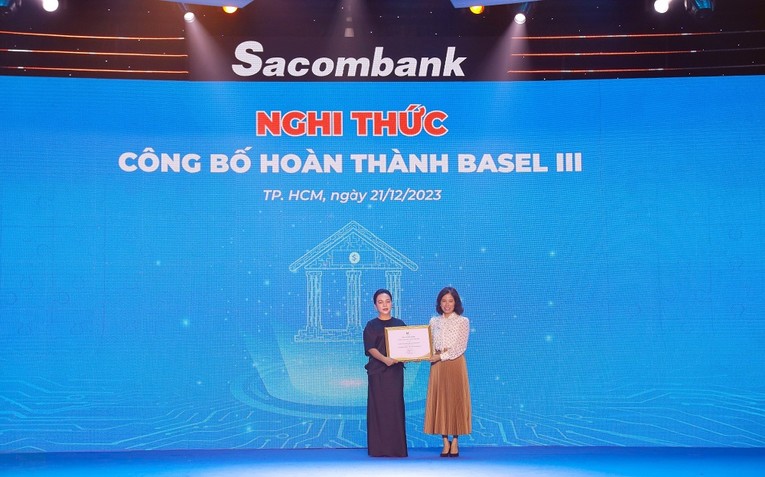 Sacombank ho&agrave;n th&agrave;nh Basel III trong nửa cuối năm 2023.