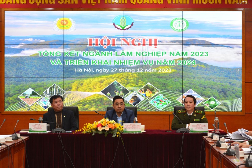 To&agrave;n cảnh Hội nghị Tổng kết ng&agrave;nh l&acirc;m nghiệp năm 2023 v&agrave; triển khai nhiệm vụ năm 2024. Ảnh: L&ecirc; Hồng Nhung - Mekong ASEAN